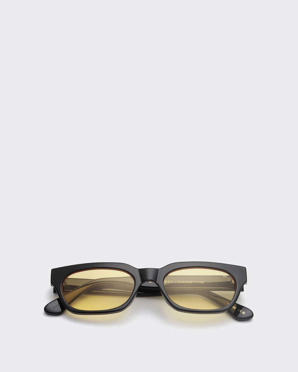 Occhiale da Sole Bror Nero / Giallo