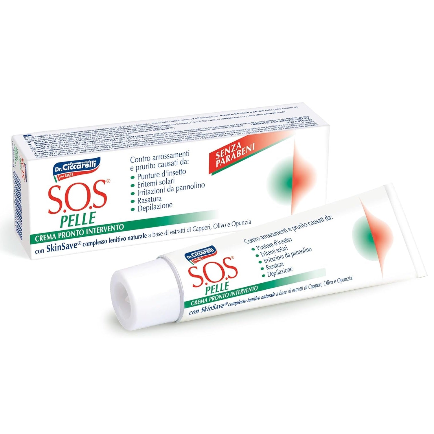 S.O.S Dr Ciccarelli Crema Pronto Intervento 25ml Made Italy Dermatologico