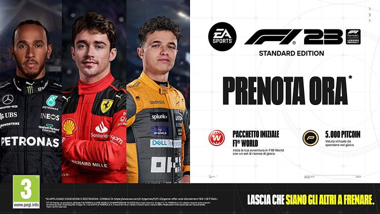 F1 23 Ps4 Gioco Ufficiale Fia Formula Uno 2023 Italiano Playstation 4 Sigillato
