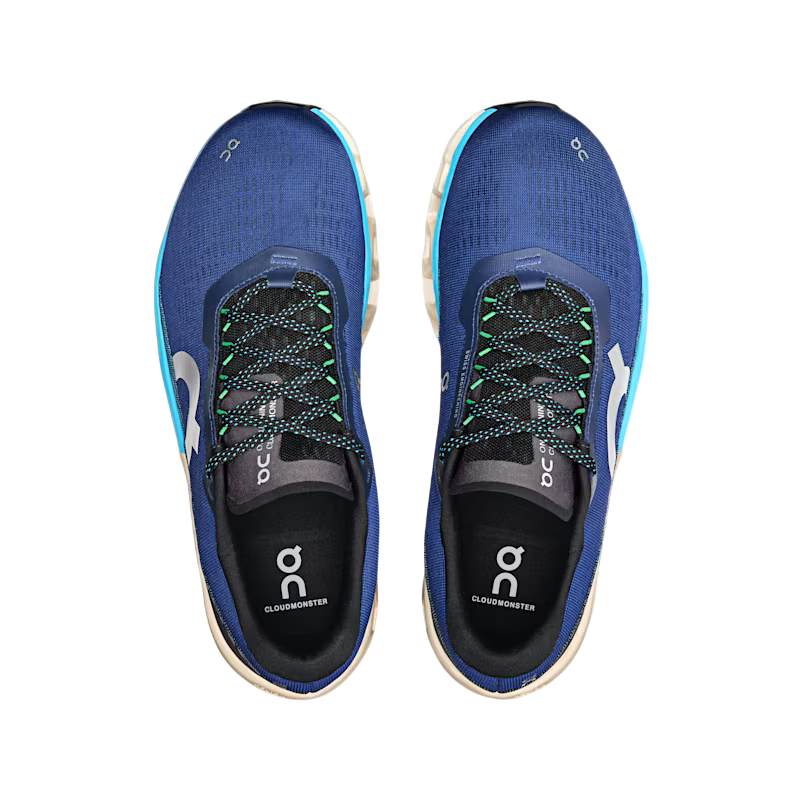 On Cloudmonster 2 Uomo Blu - Scarpe Running Massima Ammortizzazione