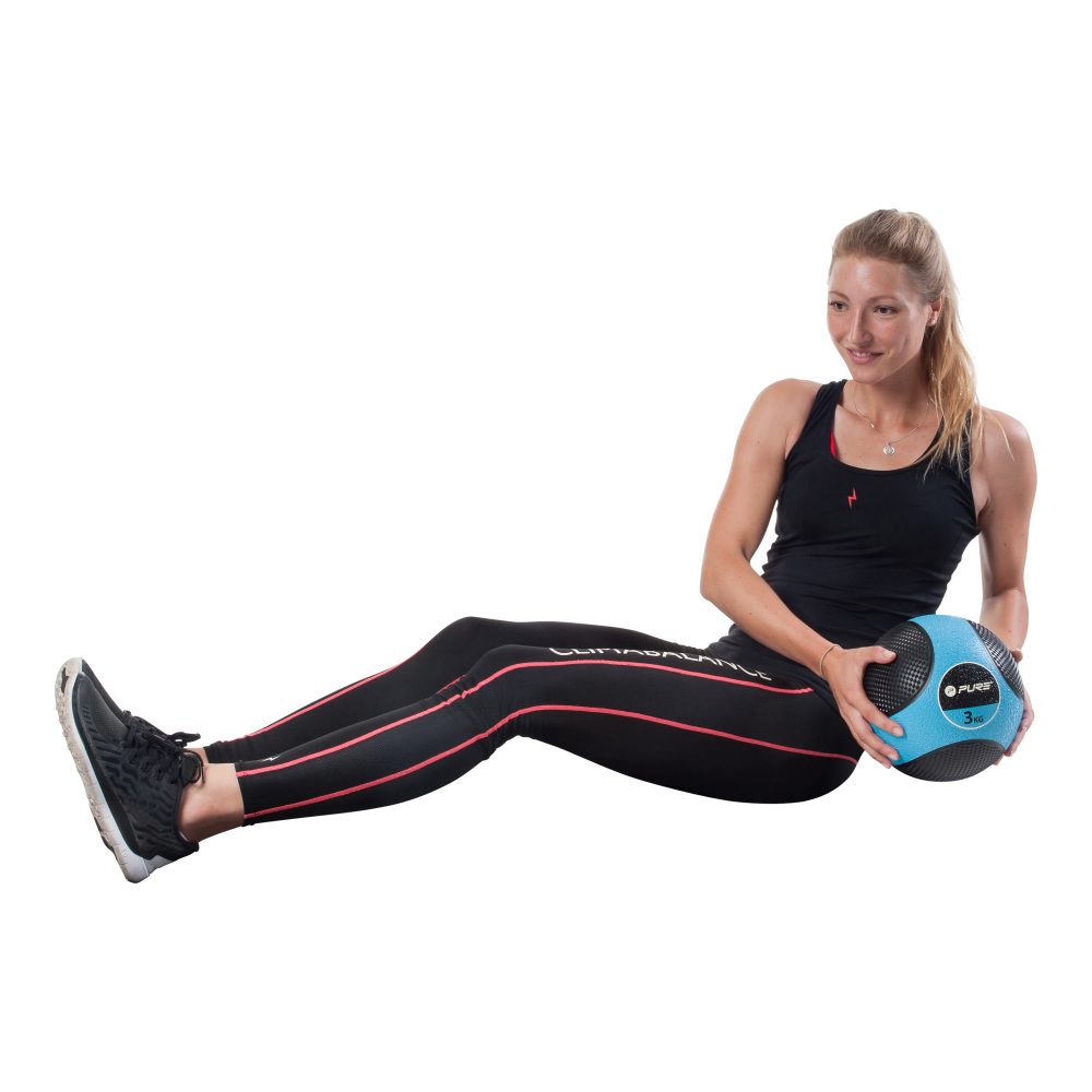 Pure 2Improve Palla Medica da 3kg azzurro nero