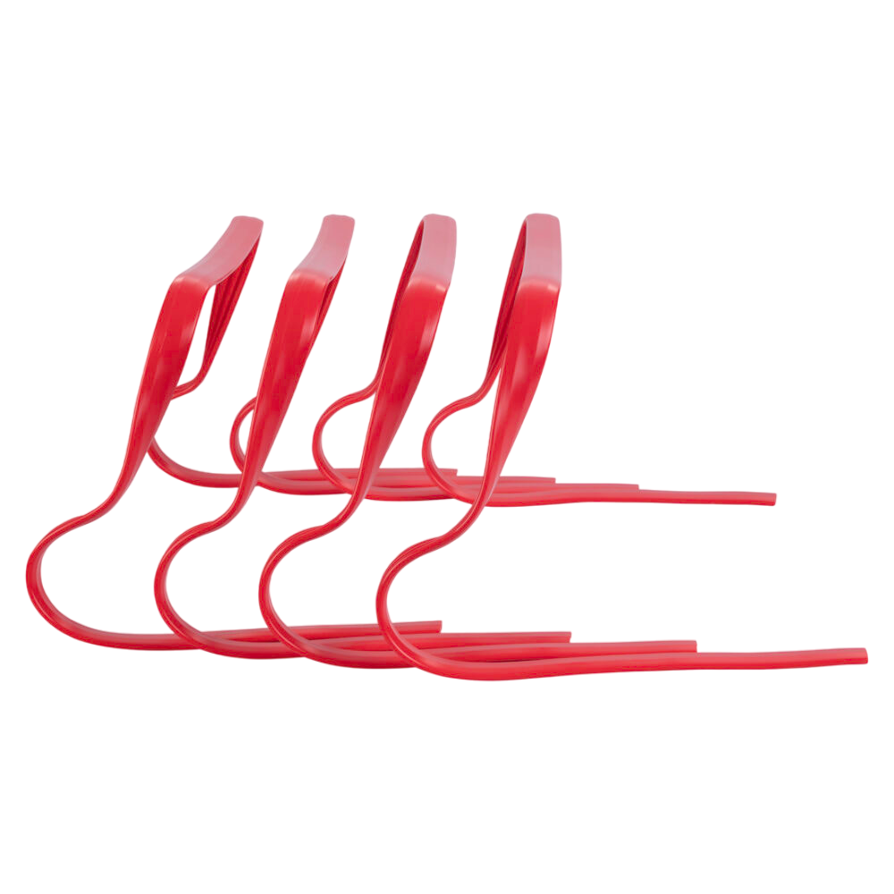 Pure 2Improve Set di 4 Ostacoli Flessibili da 21cm P2I361180 red