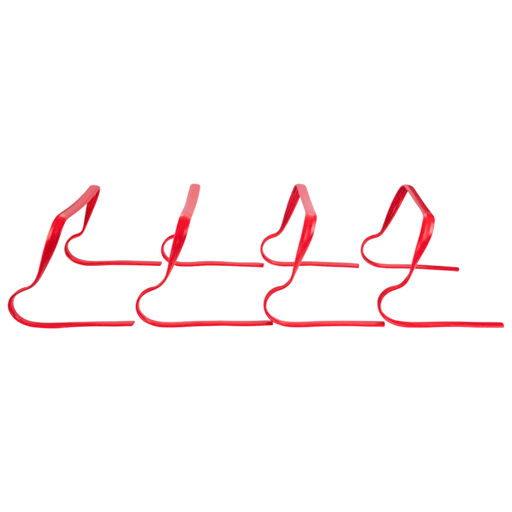 Pure 2Improve Set di 4 Ostacoli Flessibili da 21cm P2I361180 red