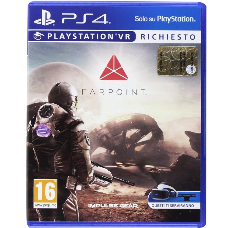 Farpoint Ps4 Videogioco Playstation 4 Vr Visore Gioco Eu Ita Nuovo Sigillato