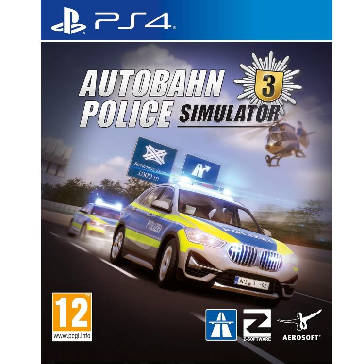 Autobahn-Police Simulator 3 Ps4 Videogioco Playstation 4 Eu Italiano Nuovo