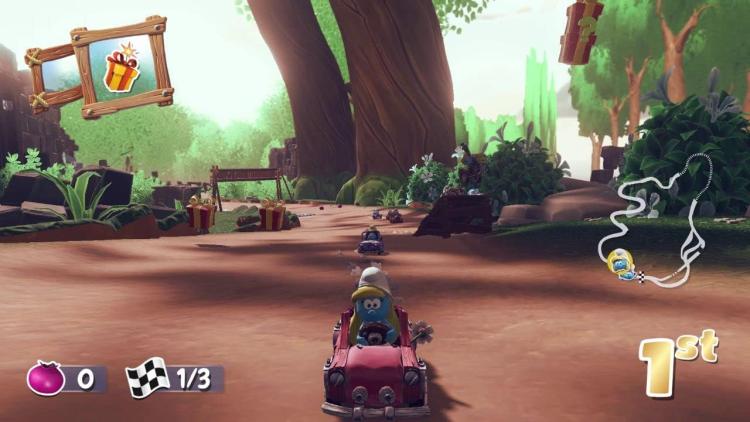 Puffi Kart Ps4 Videogioco Playstation 4 Eu Italiano Gioco Smurfs Kart Ita