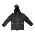 Champion giubbotto con cappuccio da ragazza 404247 KK001 NBK nero
