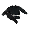 Champion Tuta sportiva da ragazza Girl 404281 CHA KK001 NBK nero