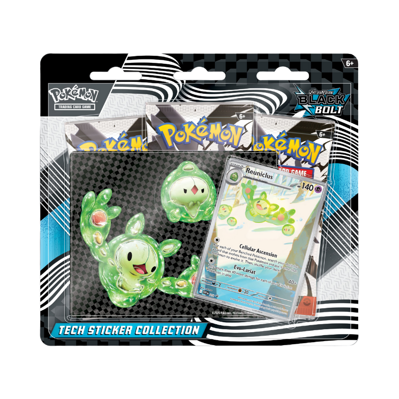 Pokémon Trading Card Game: Scarlet & Violet - Blac Bolt Tech Sticker Collection