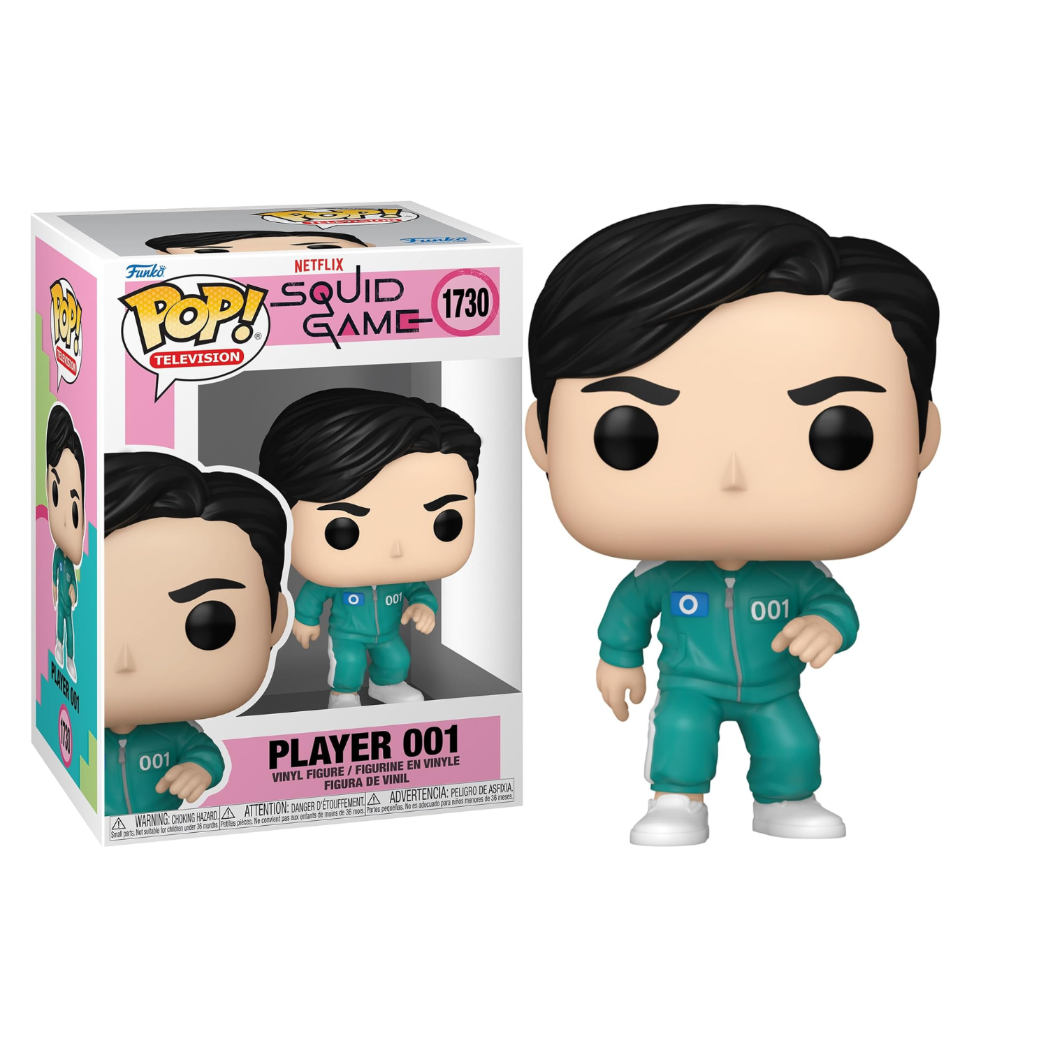 Funko Pop ! Television - Squid Game - (1730) Player 001 Vinyl Figure 9cm