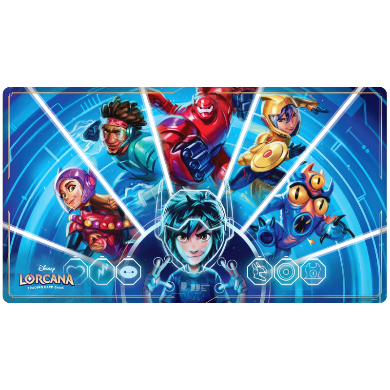 Disney Lorcana - Playmat Set - Tappetino Big Hero 6