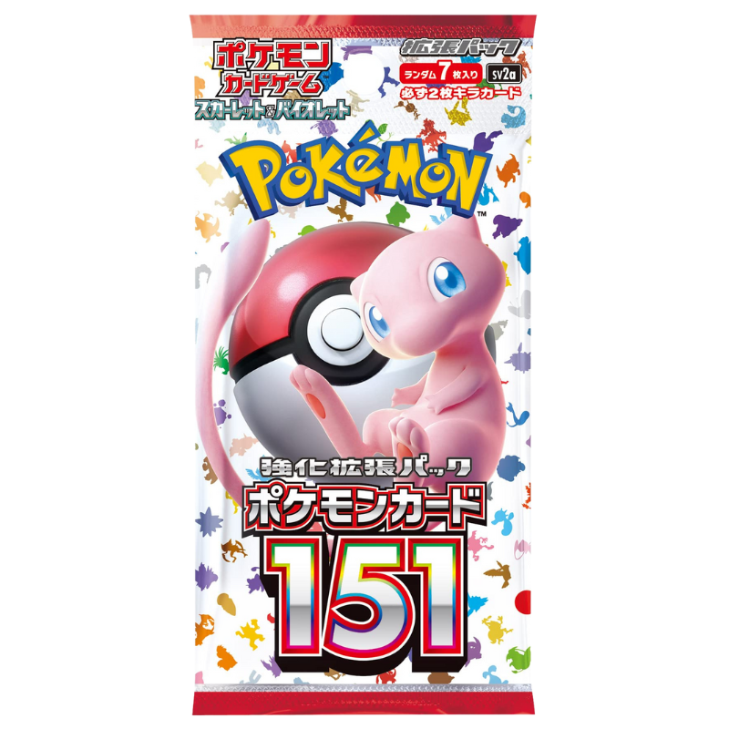 Pokémon 151 - Scarlatto e Violetto - Box di Buste (20pz) - Giapponese