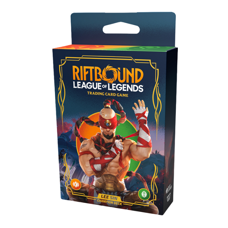 Lee Sin Deck Riftbound: League of Legends – Set One: Origins ENG