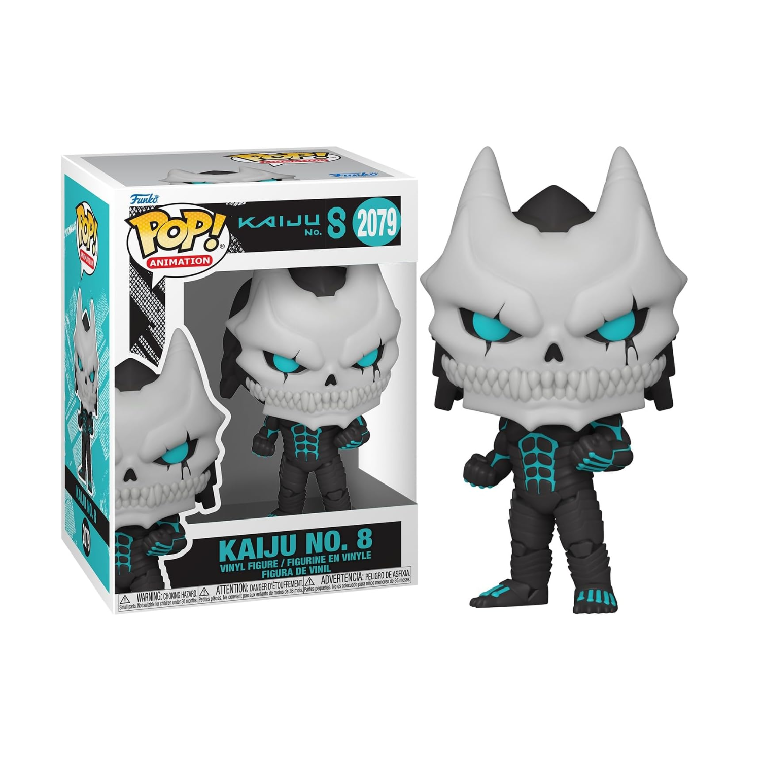 Funko Pop ! Animation Kaiju N°8 - (2079) Kaiju N°8 Vinyl Figure 9cm