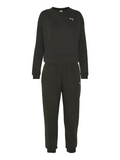 Puma Tuta sportiva da uomo felpa girocollo con pantalone 679147-01 nero
