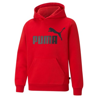Puma Felpa Bambino ESS Hoodie FL B 586965 11 High Risk Rosso