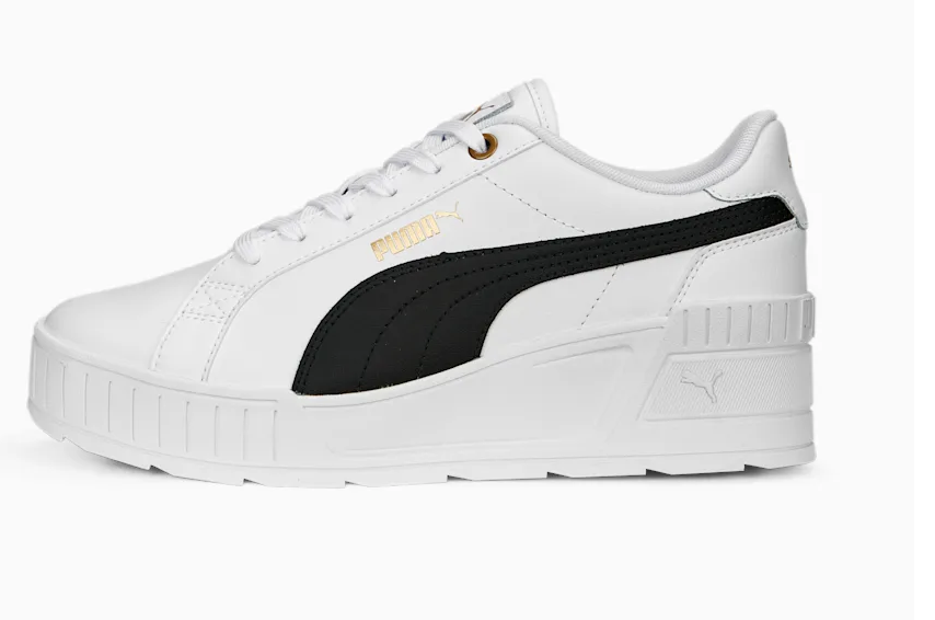 Puma - Sneakers Donna Karmen Wedge Bianco Nero - 390985-02