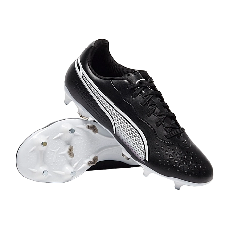 Puma Scarpe Calcio King Match MxSG 107476-01 Nero-Bianco