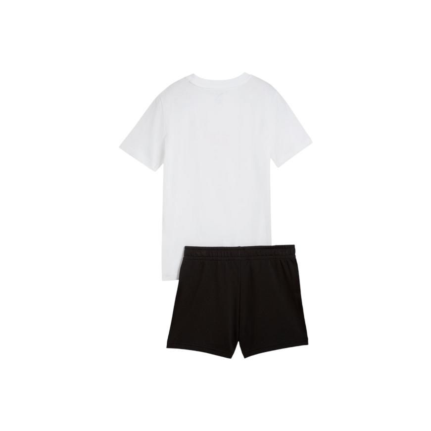 Puma Completo Junior 686307-02 Bianco-Nero-Salmone Essential Set