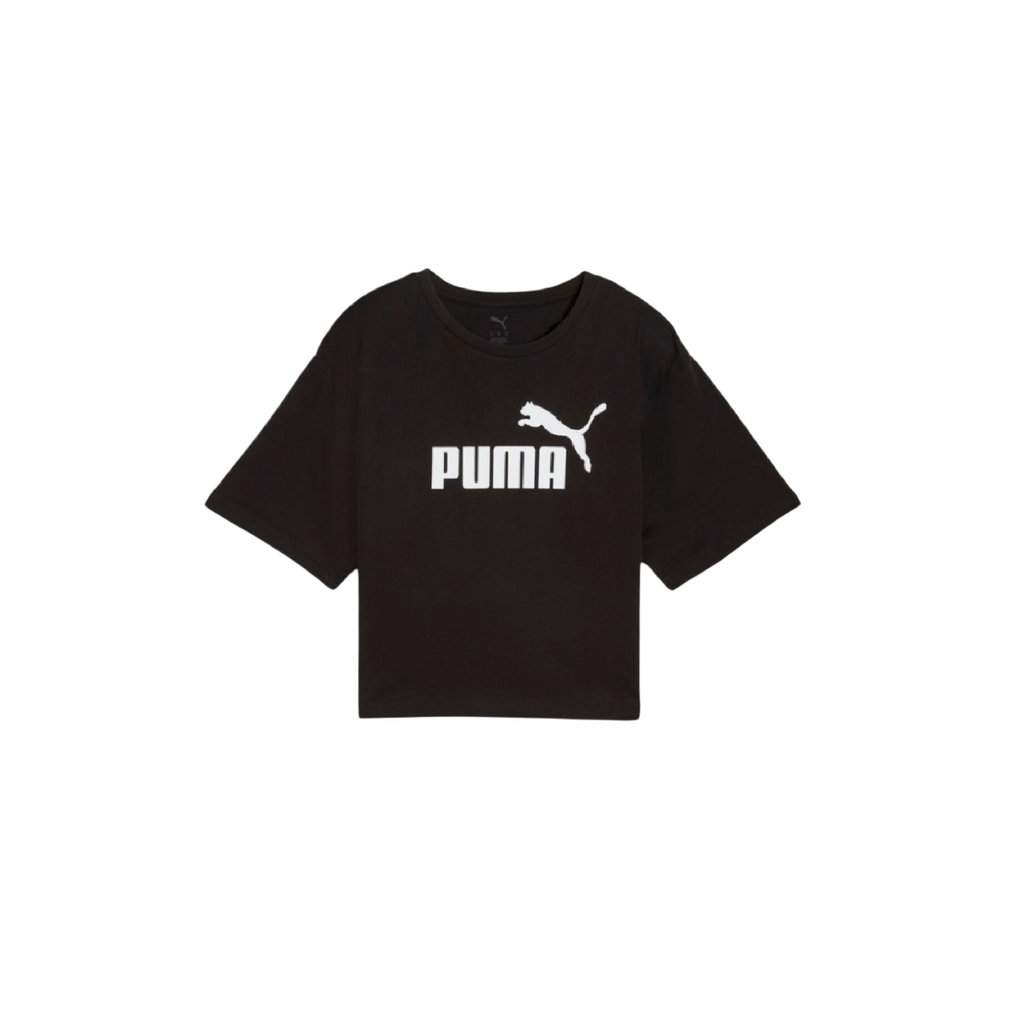 Puma maglietta manica corta da donna Cropped Relax 684972-01 nero