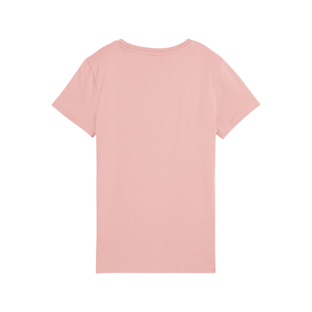 Puma Essentials T-Shirt Unisex Logo Metallizzato Rosa - 684995-18
