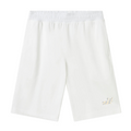 Puma Pantaloncino Uomo 688917-02 Bianco Cotone Jersey Logo Piccolo