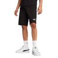 Puma pantaloncino sportivo da uomo in cotone jersey con logo ricamato 682600-01 nero