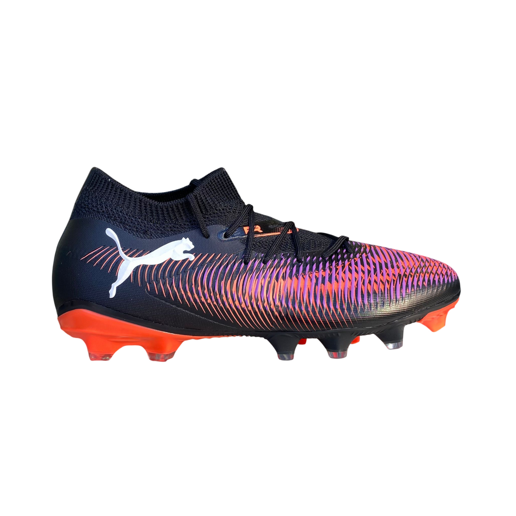 Puma Future 8 Match FG/AG Scarpe Calcio Uomo Nero Bianco Rosso