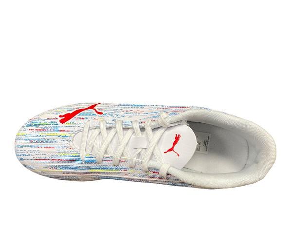 Puma scarpa da calcio da uomo Ultra 4.2 MG 106356 03 bianco-rosso