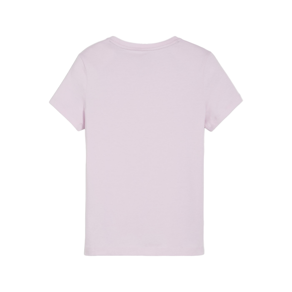 Puma maglietta manica corta da bambina  ESS stampa logo 587029 60 glicine