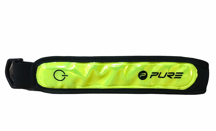 Pure 2Improve Fascia Rifrangente LED Running Notturno - Reflective Armband