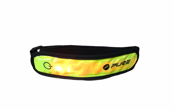 Pure 2Improve Fascia Rifrangente LED Running Notturno - Reflective Armband