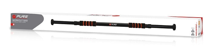 Pure 2Improve Sbarra Trazioni P2I202120 Porta 63-96cm 120kg - Pull-Up Bar Regolabile Home Gym