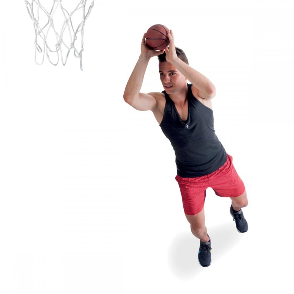 Canestro Basket Mini Pure 2Improve Fun Hoop Classic P2I100210 - Tabellone 46x30cm Casa Ufficio