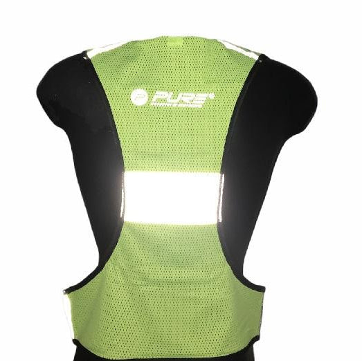 Pure 2Improve Gilet Running Riflettente P2I320150 Yellow Taglia M
