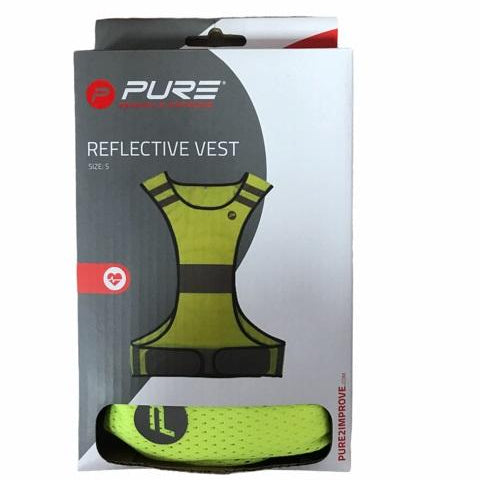 Pure 2Improve Gilet Running Riflettente P2I320150 Yellow Taglia M