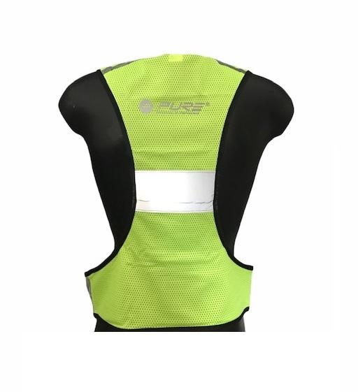 Pure 2Improve Gilet Running Riflettente P2I320150 Yellow Taglia M