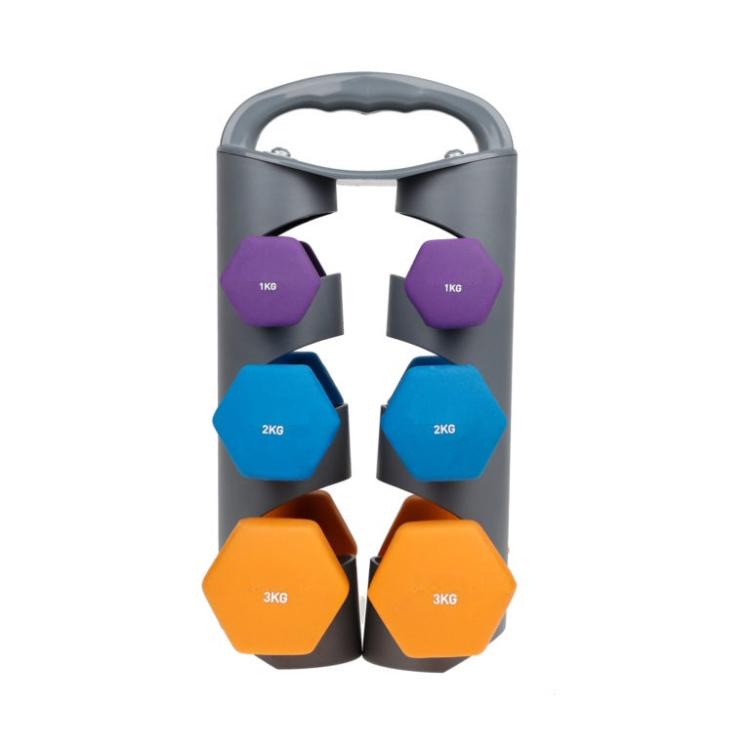 Supporto Portatile Per Manubri Espositore Pieghevole Pesi Rastrelliera Palestra