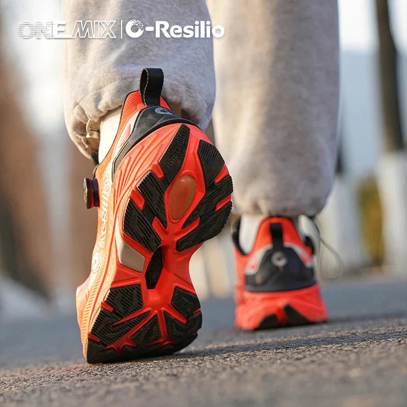 ONEMIX Scarpe Sportive Casual Impermeabili Autunno Inverno per Uomo, Scarpe da Passeggio Leggere Antiscivolo per Esterni, Scarpe da Papà per Donna