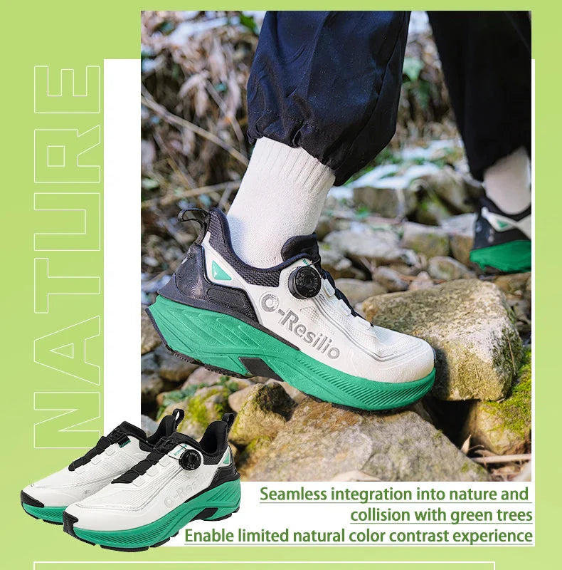 ONEMIX Scarpe Sportive Casual Impermeabili Autunno Inverno per Uomo, Scarpe da Passeggio Leggere Antiscivolo per Esterni, Scarpe da Papà per Donna