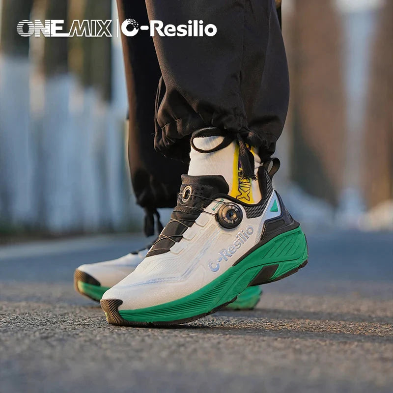 ONEMIX Scarpe Sportive Casual Impermeabili Autunno Inverno per Uomo, Scarpe da Passeggio Leggere Antiscivolo per Esterni, Scarpe da Papà per Donna