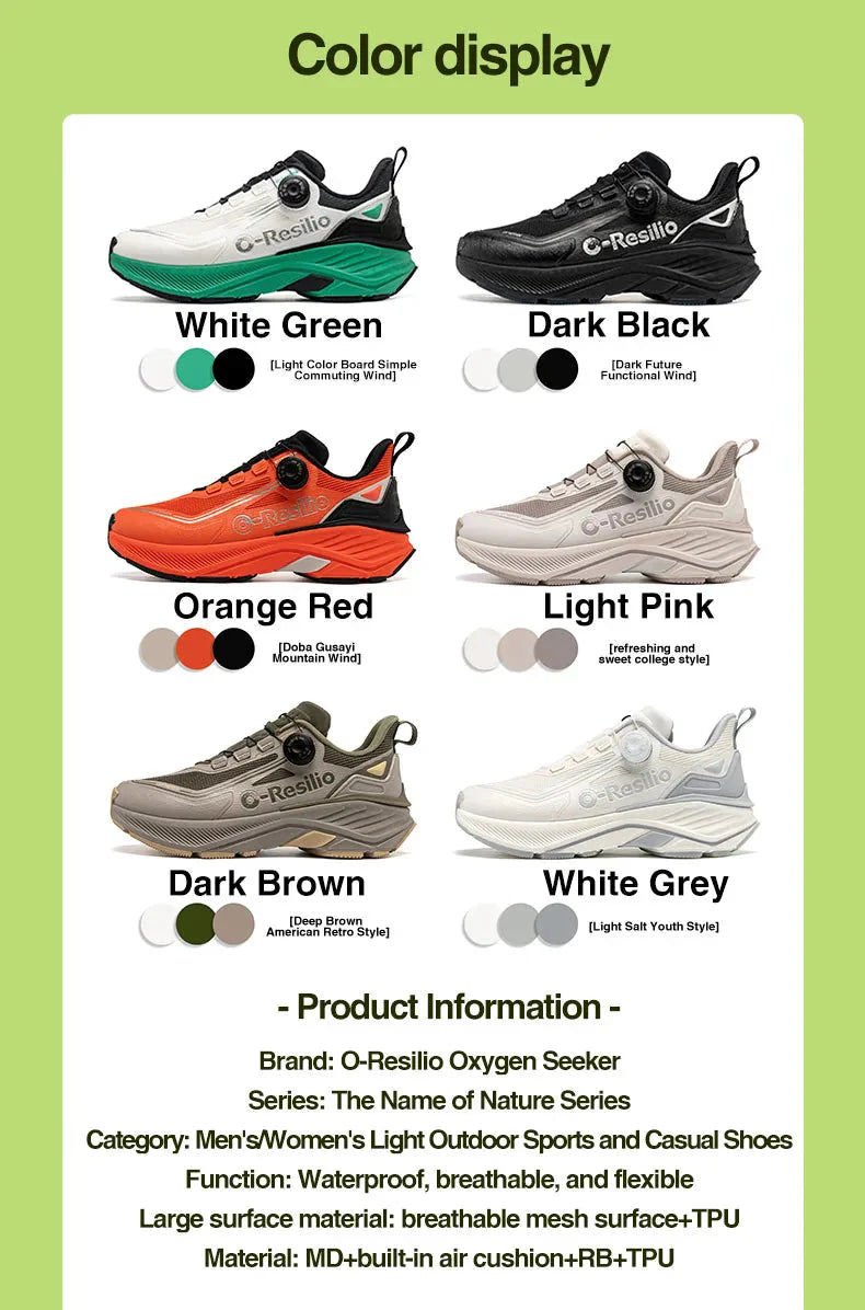 ONEMIX Scarpe Sportive Casual Impermeabili Autunno Inverno per Uomo, Scarpe da Passeggio Leggere Antiscivolo per Esterni, Scarpe da Papà per Donna