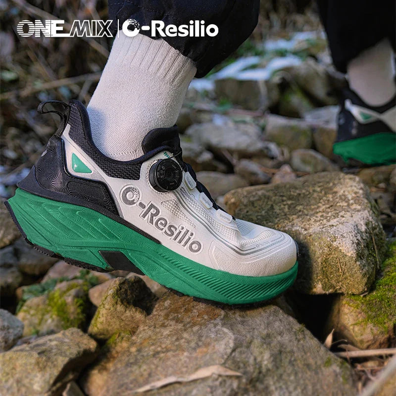 ONEMIX Scarpe Sportive Casual Impermeabili Autunno Inverno per Uomo, Scarpe da Passeggio Leggere Antiscivolo per Esterni, Scarpe da Papà per Donna
