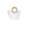 BORSA CIRCLE BIANCA
