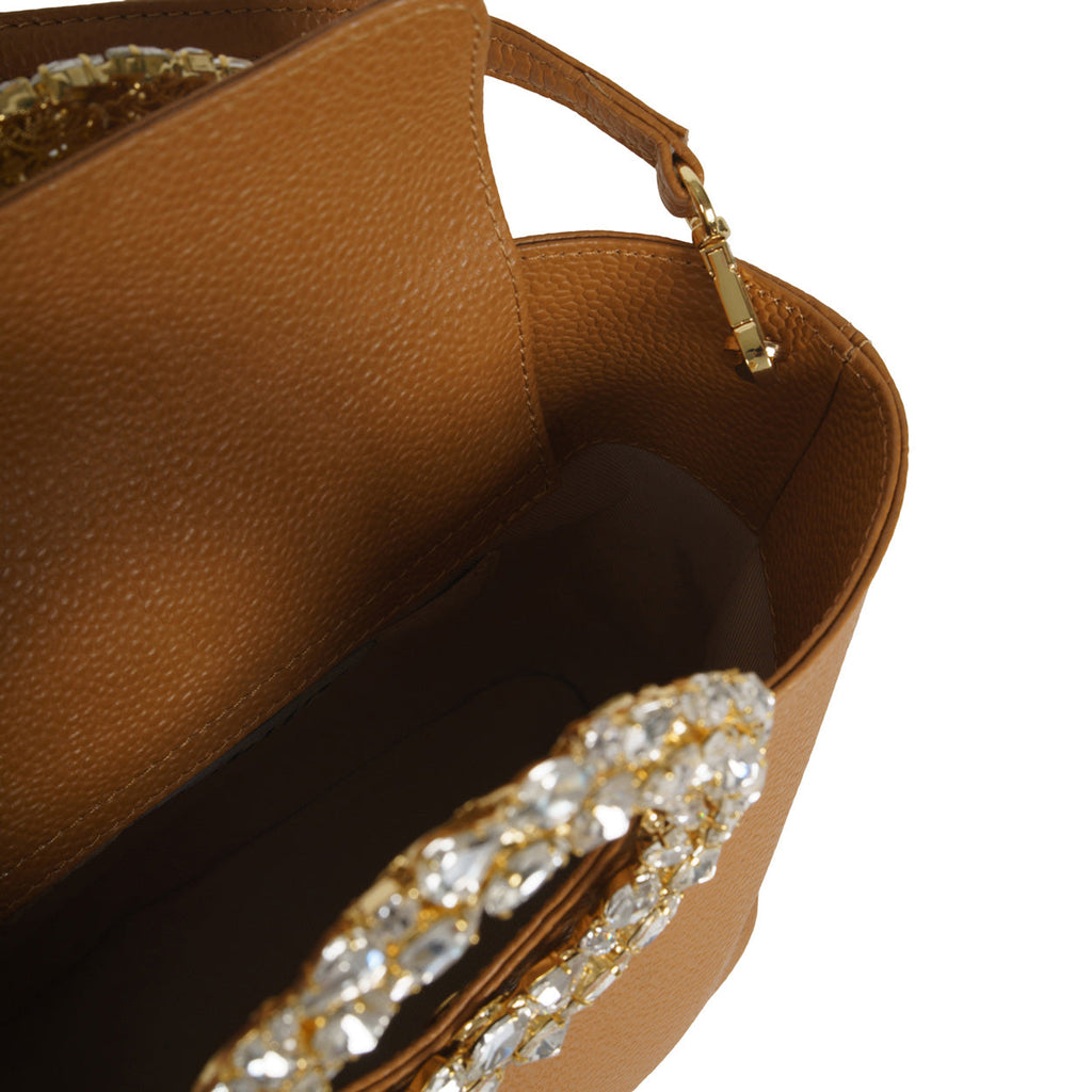 BORSA CIRCLE CUOIO