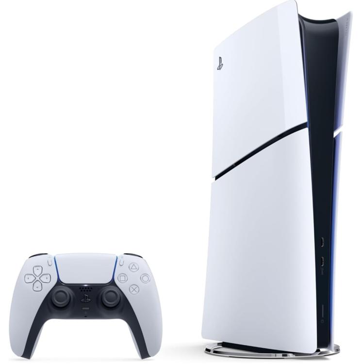 Sony Console Playstation 5 Digital Slim White 1Tb Digitale Ps5 Ssd Bianca Italia