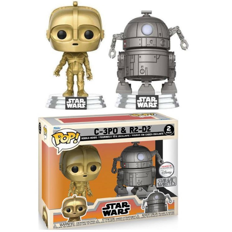 Funko Pop! Star Wars R2-D2 & C-3PO Concept Series (2 -Pack) Vinyl Figure 9Cm