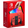 Nintendo Switch Oled Red Rossa Mario Special Edition Console Ita 2 Anni Garanzia