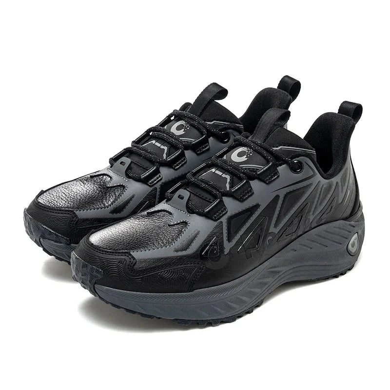 ONEMIX Scarpe casual da uomo autunno inverno Scarpe da trekking antiscivolo e resistenti all'usura con assorbimento degli urti morbido ed elastico