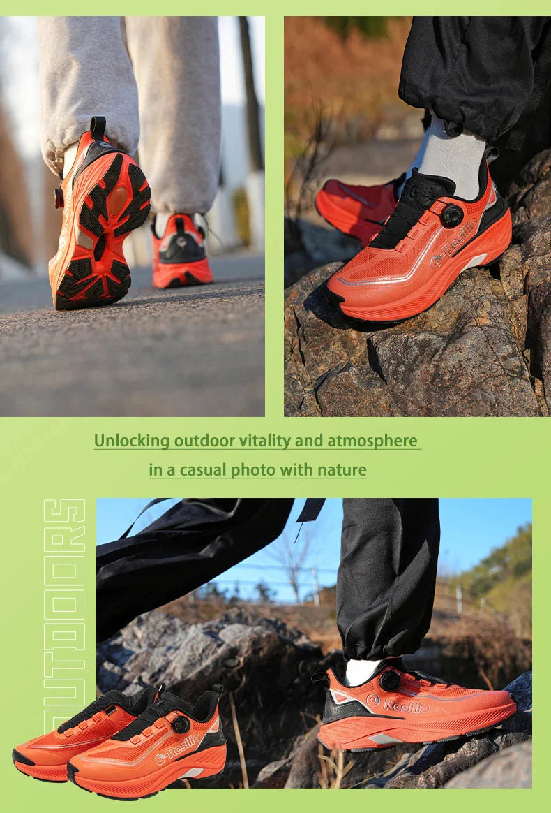 ONEMIX Scarpe Sportive Casual Impermeabili Autunno Inverno per Uomo, Scarpe da Passeggio Leggere Antiscivolo per Esterni, Scarpe da Papà per Donna